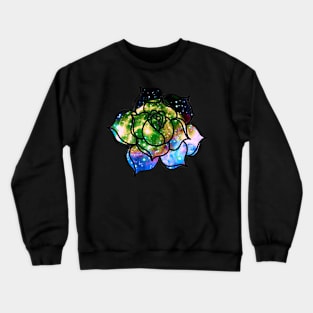 Space Flower Crewneck Sweatshirt